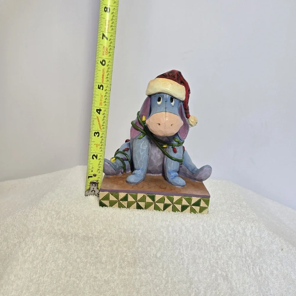 Enesco Jim Shore Disney Showcase ENTANGLED Eeyore Figurine Shelf Sitter Decor